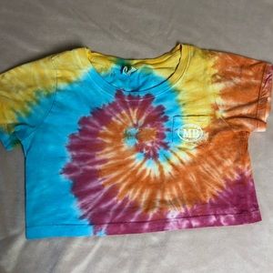 Tye die crop top
